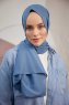 Silky Plain - Hijab Blu