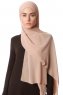 Derya - Hijab Pratico Chiffon Beige