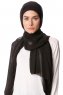 Derya - Hijab Pratico Chiffon Nero