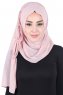 Disa - Hijab Chiffon Pratico Rosa Antico