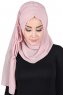 Disa - Hijab Chiffon Pratico Rosa Antico