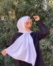 Djamila - Hijab Di Cotone Bianca - Mirach