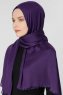 Ece Mörklila Pashmina Hijab Sjal Halsduk 400017b