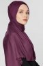 Ece Plommon Pashmina Hijab Sjal Halsduk 400015c
