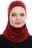 Elif - Hijab Sport Bordò - Ecardin