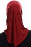 Elif - Hijab Sport Bordò - Ecardin