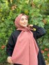 Ermina - Hijab Di Cotone Terracotta - Mirach