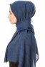 Esana - Hijab Blu Navy - Madame Polo