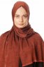 Esana - Hijab Rosso Mattone - Madame Polo