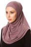 Esma - Hijab Amira Grape Soda - Firdevs
