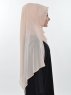 Evelina Beige Praktisk Hijab Ayse Turban 327409c