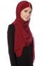 Evren - Chiffon Hijabte Bordò