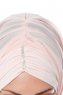 Evren - Chiffon Hijabte Rosa Antico