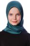 Eylul - Hijab Rayon Quadrato Verde Scuro