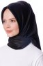 Eylul - Hijab Rayon Quadrato Nero