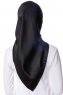 Eylul - Hijab Rayon Quadrato Nero