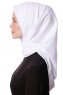 Eylul - Hijab Rayon Quadrato Bianca
