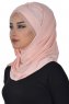Filippa - Hijab Cotone Pratico Rosa Antico - Ayse Turban