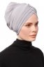 Gamze - Turbante Grigio Chiaro