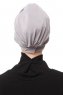 Gamze - Turbante Grigio Chiaro