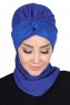 Gill - Hijab Pratico Blu & Blu