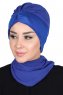 Gill - Hijab Pratico Blu & Blu