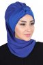 Gill - Hijab Pratico Blu & Blu