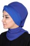 Gill - Hijab Pratico Blu & Blu