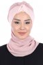 Gill - Hijab Pratico Rosa Antico & Rosa Antico