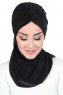Gill - Hijab Pratico Nero & Nero