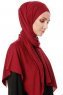 Hande - Hijab Di Cotone Bordò - Gülsoy