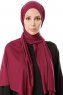 Hande - Hijab Di Cotone Cherry - Gülsoy