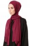 Hande - Hijab Di Cotone Cherry - Gülsoy