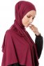 Hande - Hijab Di Cotone Cherry - Gülsoy