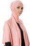 Hande - Hijab Di Cotone Salmone - Gülsoy