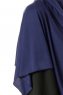 Hande - Hijab Di Cotone Blu Navy - Gülsoy