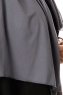 Hande - Hijab Di Cotone Grigio Scuro - Gülsoy