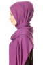 Hazal - Hijab Crepe Viola - Ecardin