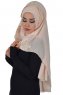 Helena - Hijab Pratico Beige - Ayse Turban