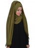 Ida Khaki Praktisk Hijab Ayse Turban 328504bb