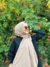 Jaeda - Hijab Cotone Taupe - Mirach