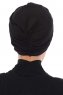 Jill - Turbante Di Cotone Nero - Ayse Turban