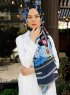 Jumana - Hijab Fantasia Blu Navy - Sal Evi