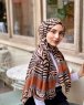 Kadifa - Hijab Fantasia Di Cotone Mostarda - Mirach