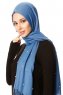 Kadri - Hijab Blu Con Perle - Özsoy