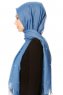 Kadri - Hijab Blu Con Perle - Özsoy