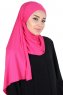 Kaisa - Hijab Cotone Pratico Fucsia
