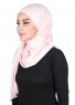 Kaisa - Hijab Cotone Pratico Rosa Antico