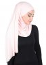 Kaisa - Hijab Cotone Pratico Rosa Antico