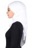Kaisa - Hijab Cotone Pratico Bianca